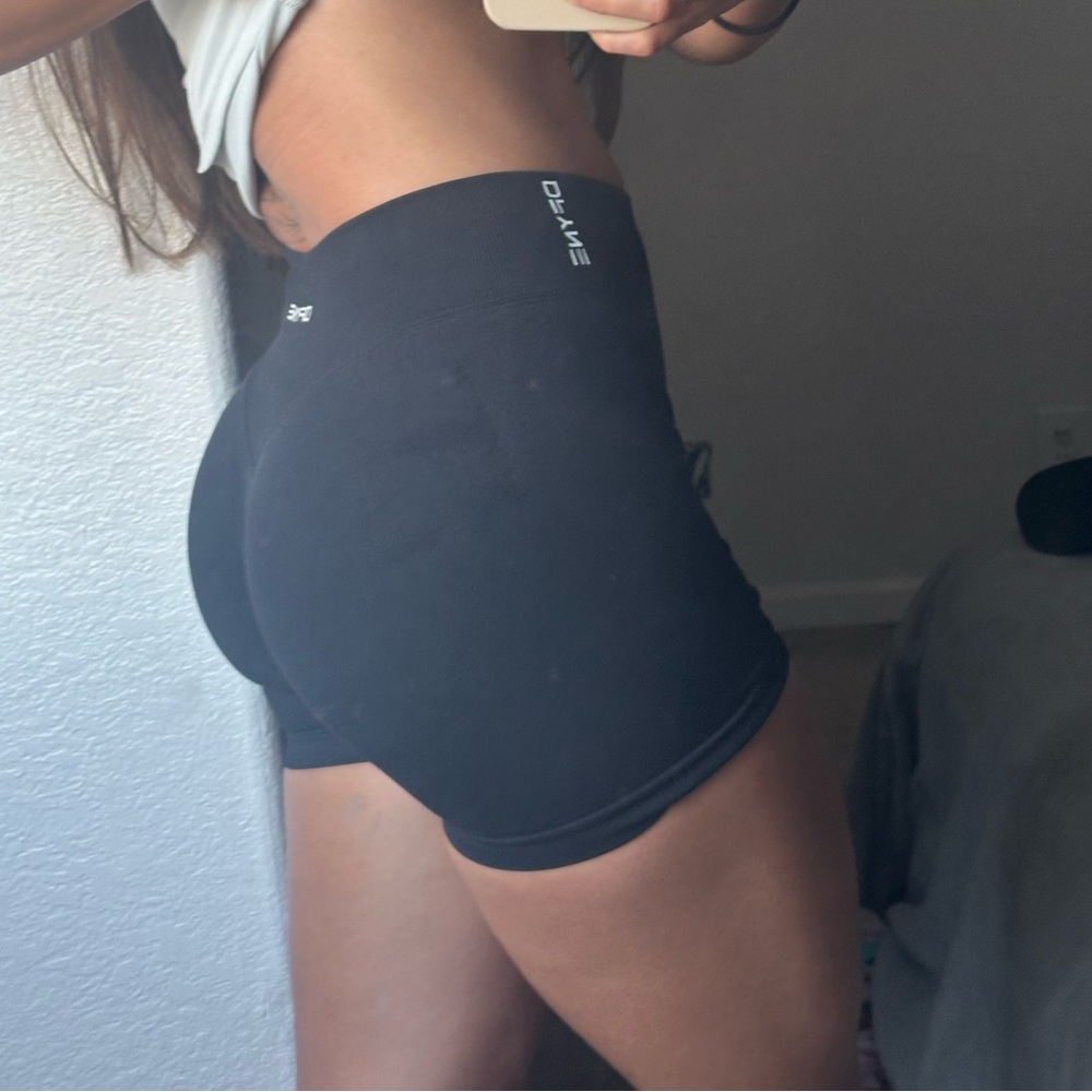 Women's Black Bike Shorts